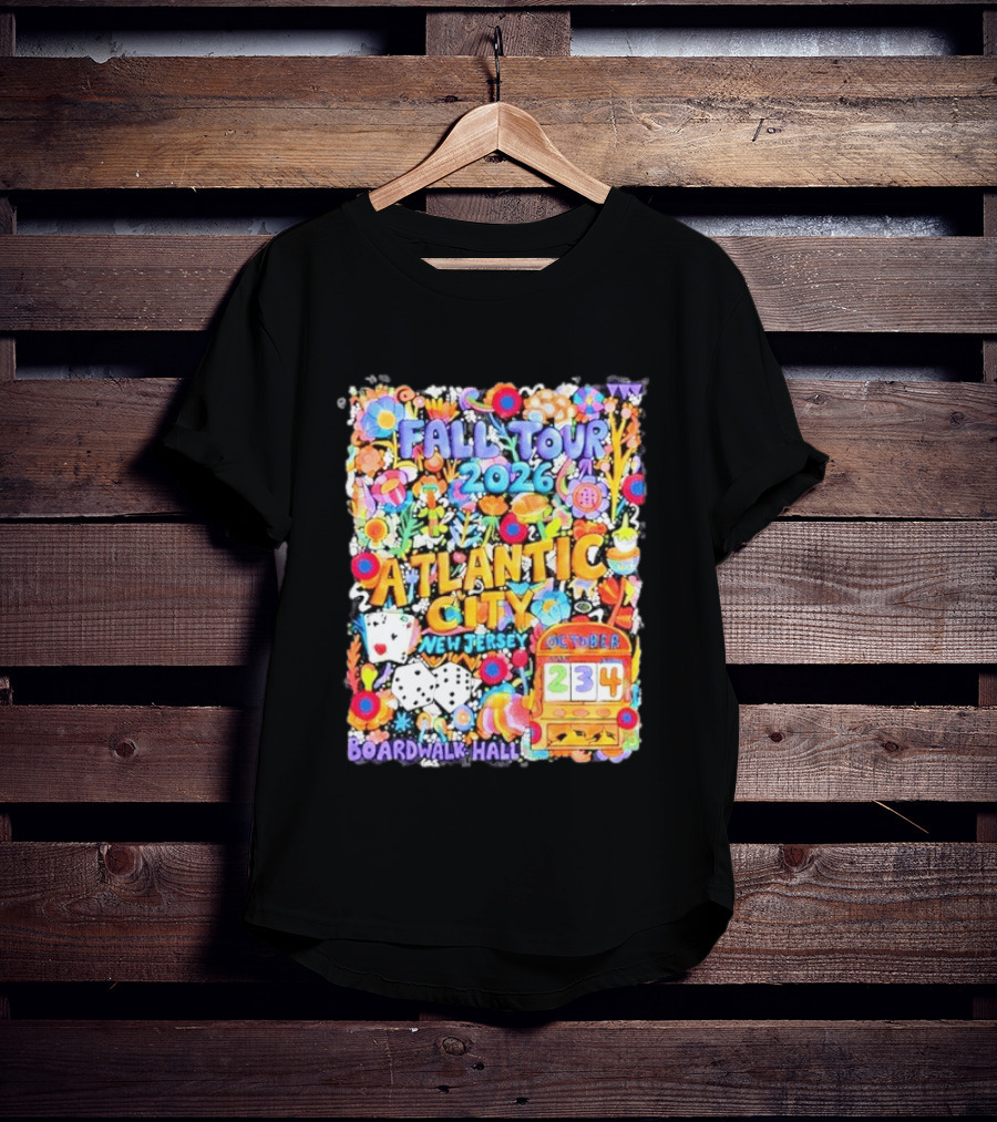 Fall Tour 2026 Atlantic City New Jersey Boardwalk Hall October 2 3 4 Phish Boardwalk Ball T-Shirt