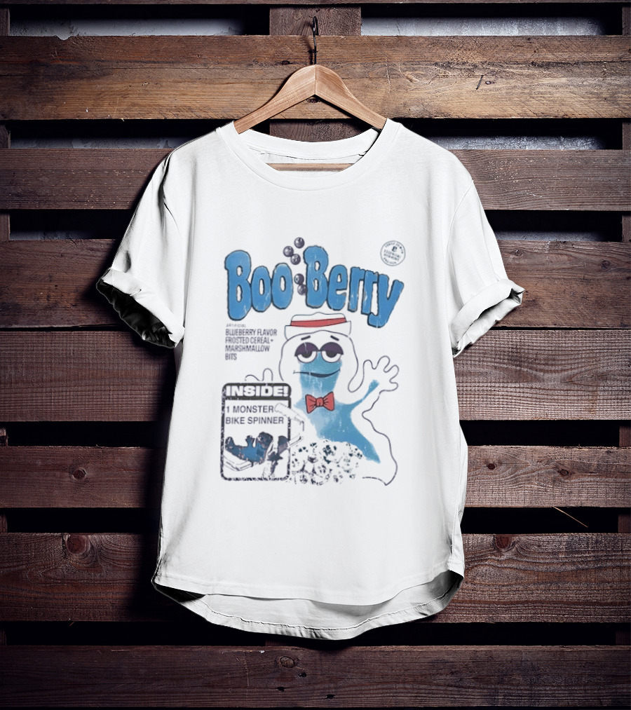 Boo Berry Inside 1 Monster Prize Surprise Ghost Cereal T-Shirt