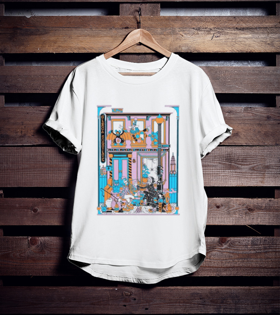Circa Survive Halloween Street Scene Tnt Store T-Shirt