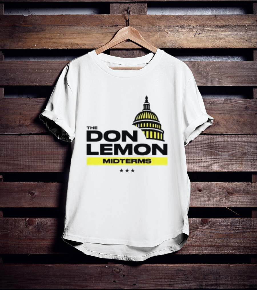Don Lemon Midterms Capitol Illustration With Stars T-Shirt