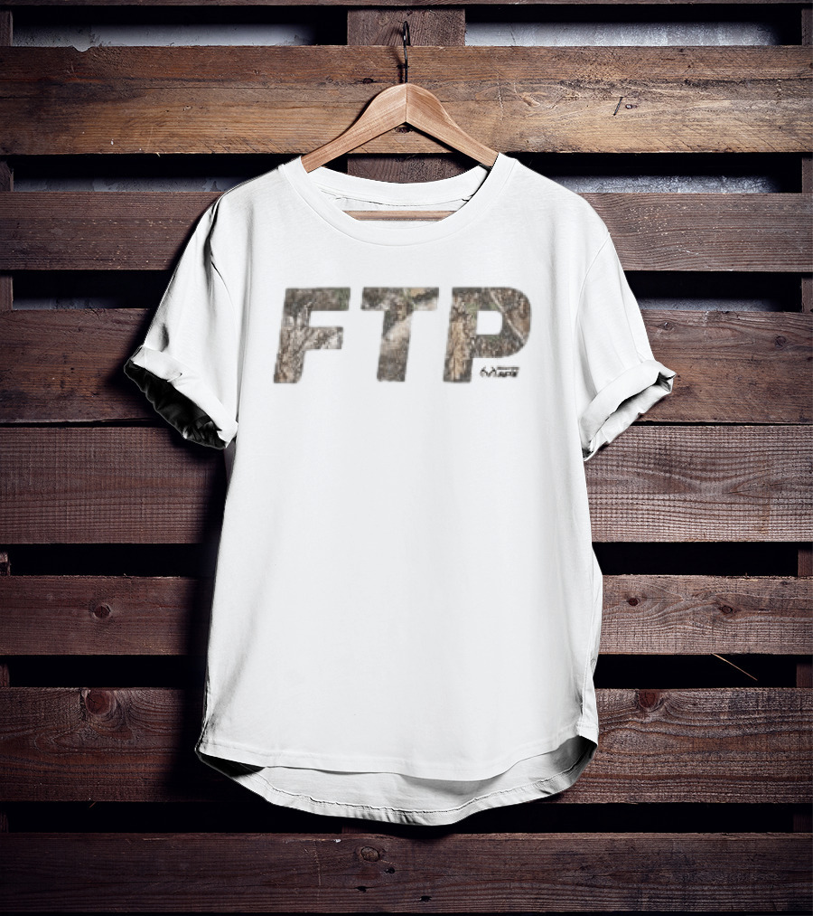 FTP Camo Fuckthepopulation Apx Realtree T-Shirt