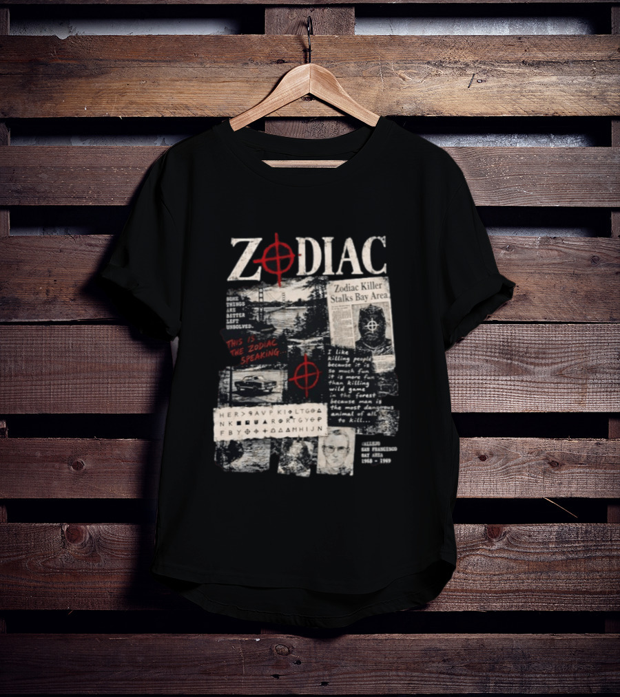 Zodiac Killer This Is The Zodiac Speaking Cipher San Francisco Bay Area T-Shirt