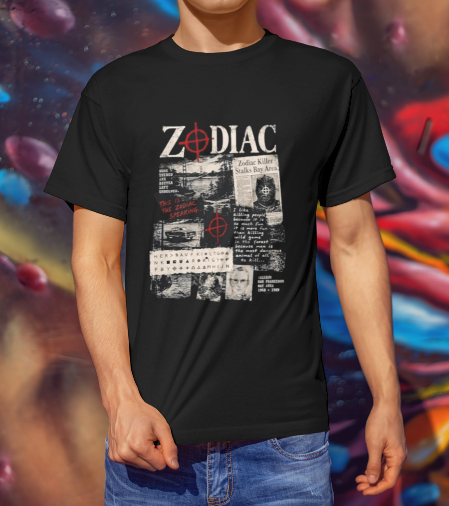 Zodiac Killer This Is The Zodiac Speaking Cipher San Francisco Bay Area T-Shirt