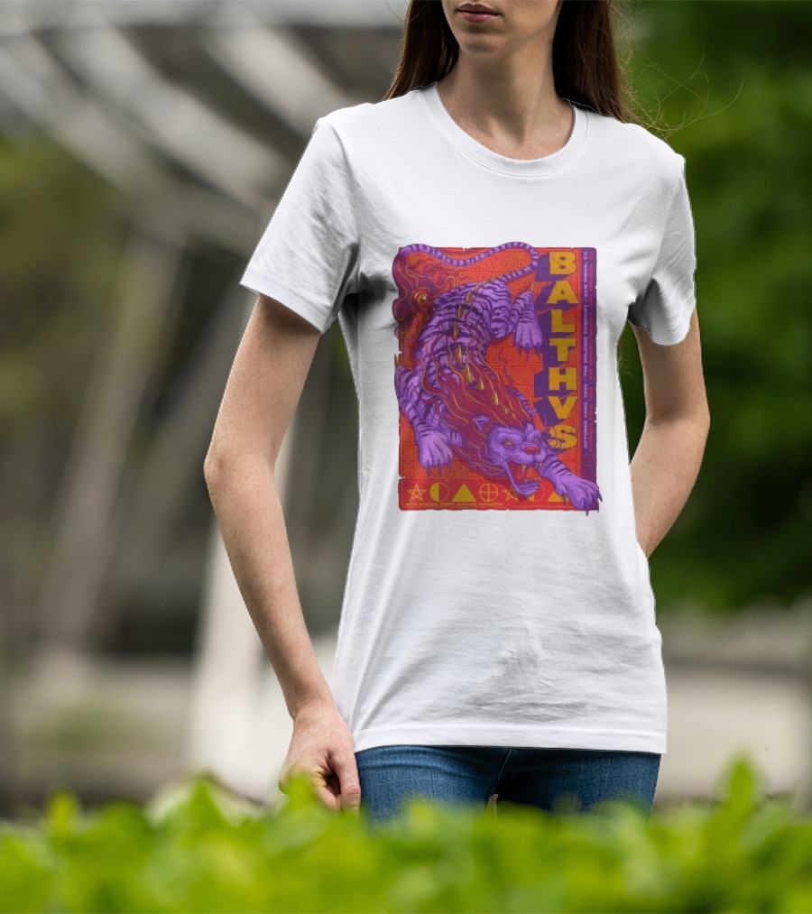 Original Balthvs San Diego Oct 2026 Featuring Richard Houghten Vibrant Lion T-Shirt