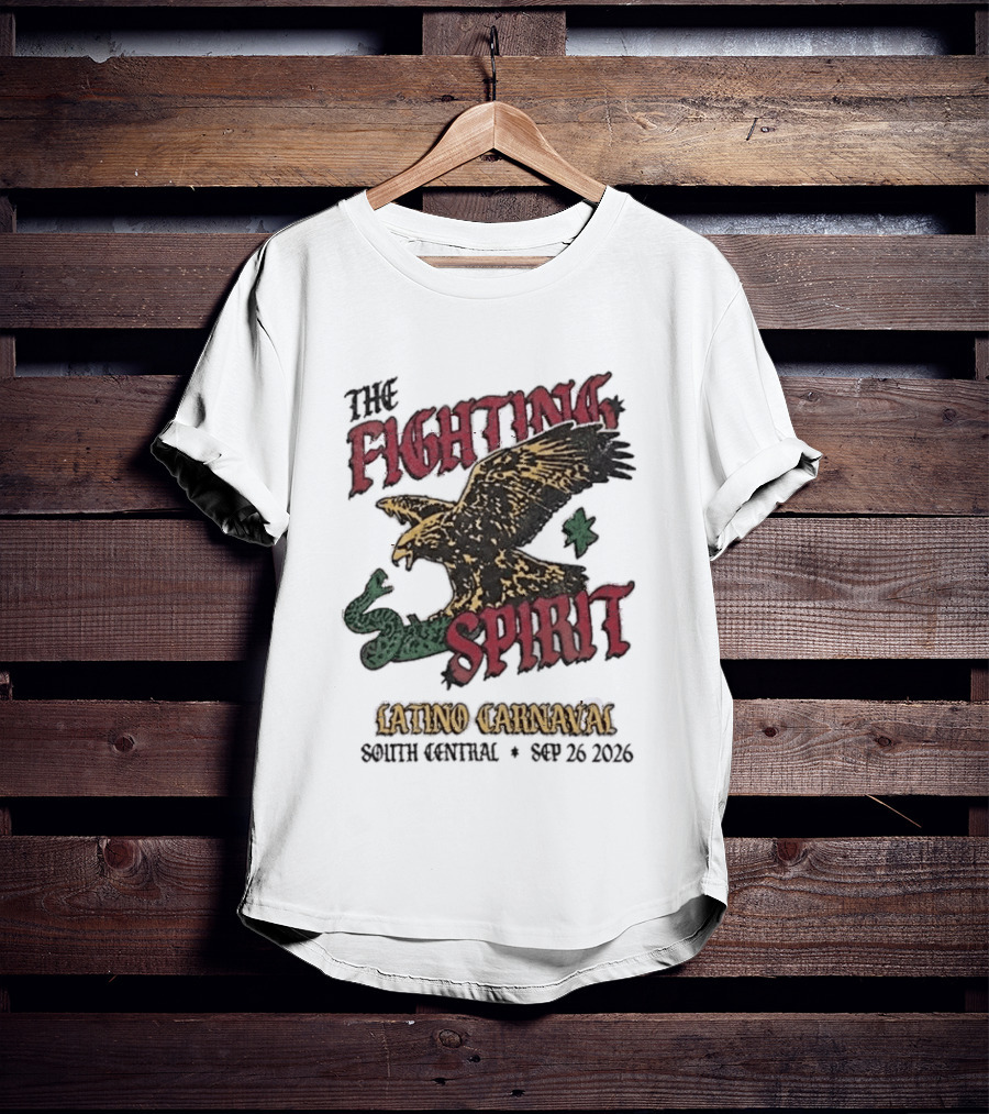 The Fighting Spirit Latino Carnaval Soiree Central Sep 26 2026 T-Shirt