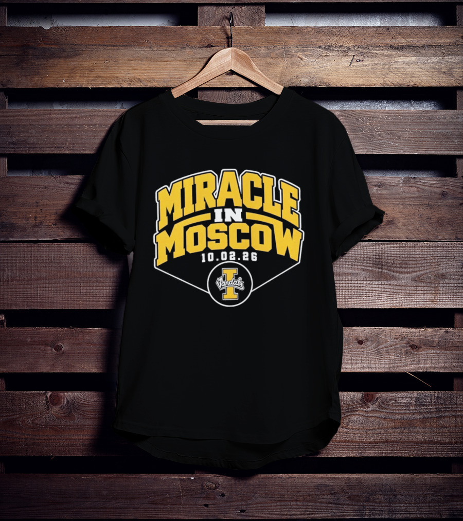 Miracle In Moscow 10.02.26 Idaho Vandals Football T-Shirt
