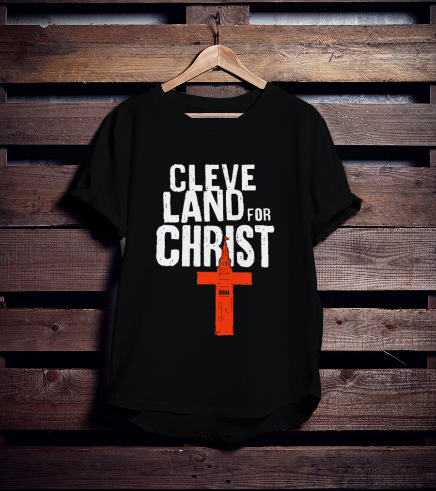 Cleveland For Christ 2026 Tower Cross T-Shirt