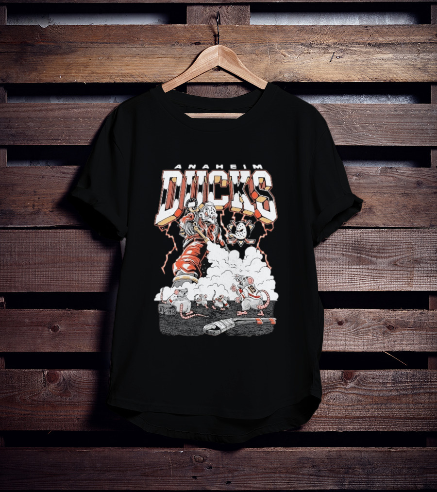 Anaheim Ducks Erase The Rat Florida Panthers Hockey Battle T-Shirt