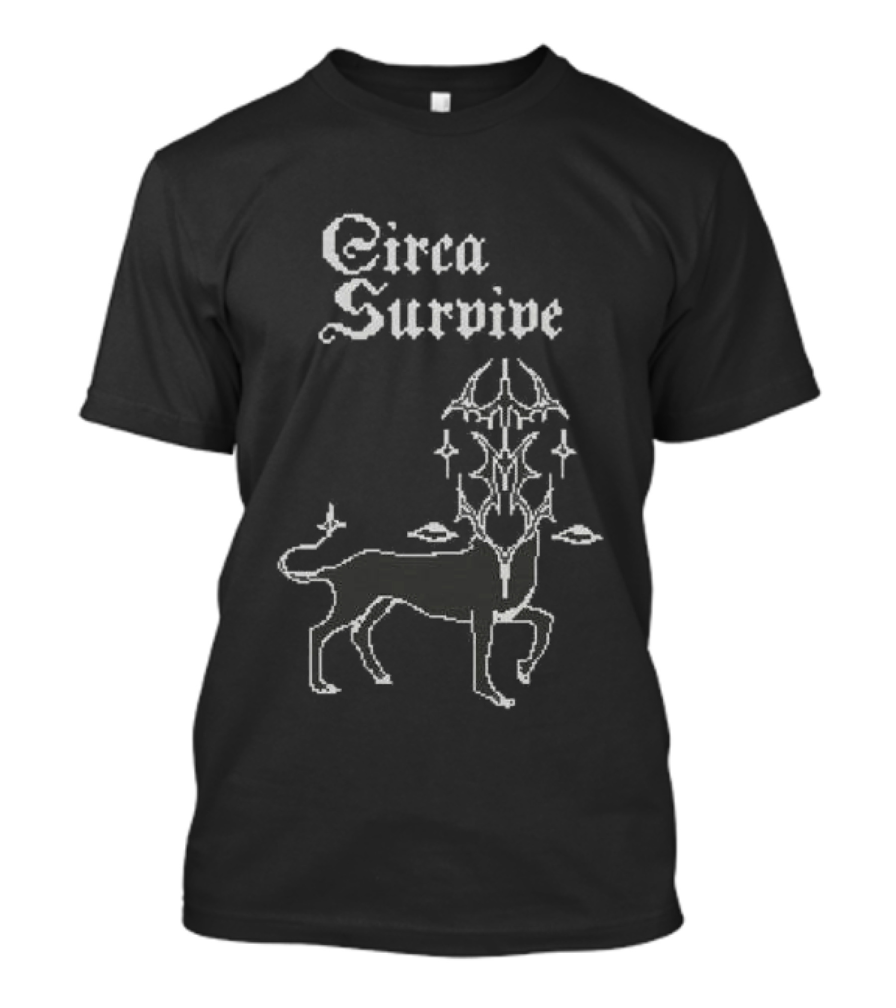 Circa Survive Pixel Creature Mystic Dog T-Shirt