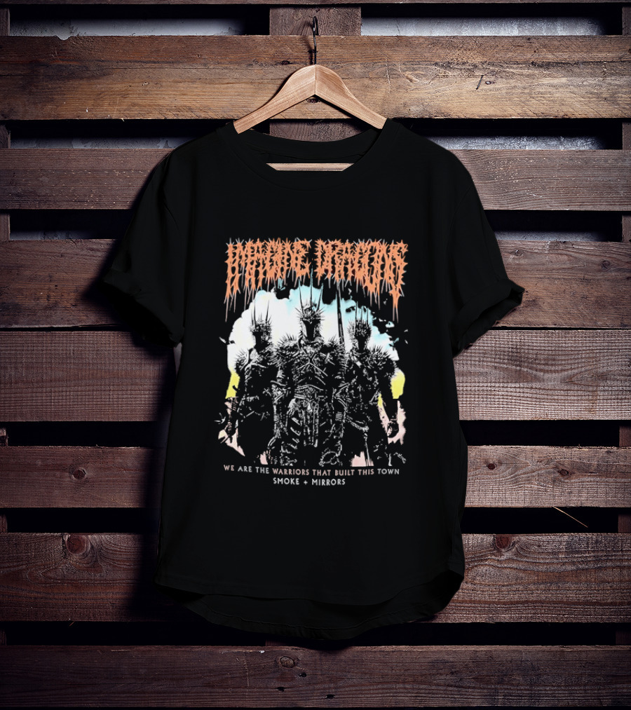 Imagine Dragons Smoke + Mirrors We Are The Warriors That Built This Town T-Shirt