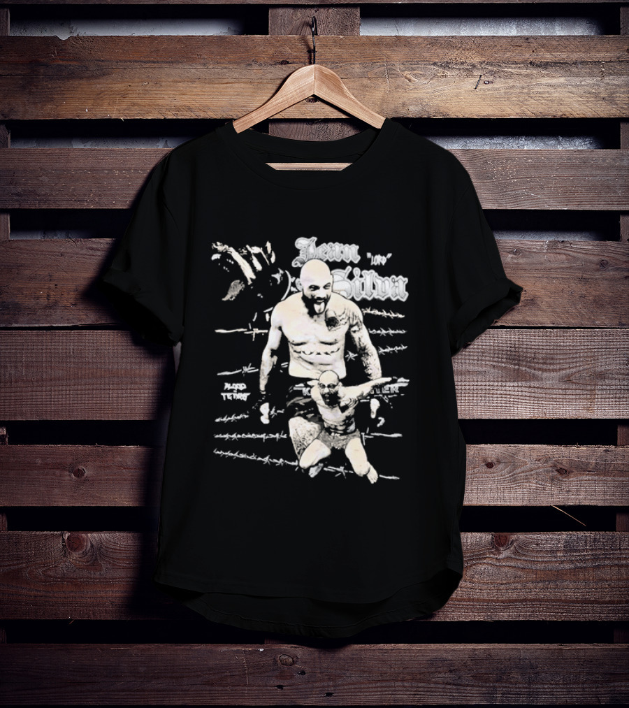 Jean Silva MMA Fighter Action Pose Featuring Dynamic Combat T-Shirt