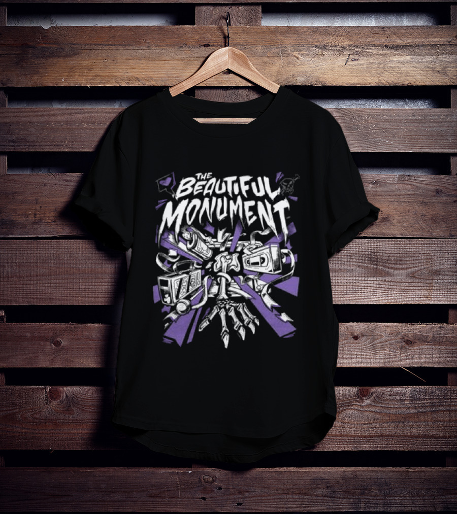 The Beautiful Monument Euphoric Thriller Greyscale Store T-Shirt