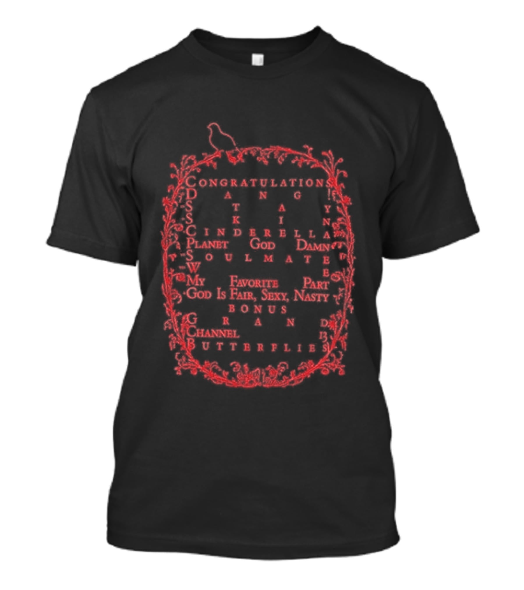 Mac Miller I Think You're Too Divine For My Human Mind Floral T-Shirt
