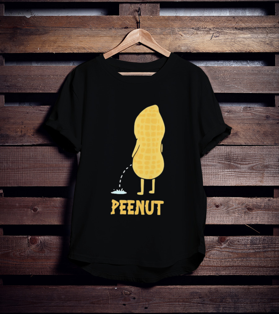 Peenut Funny Peanut Character With Humorous Twist T-Shirt