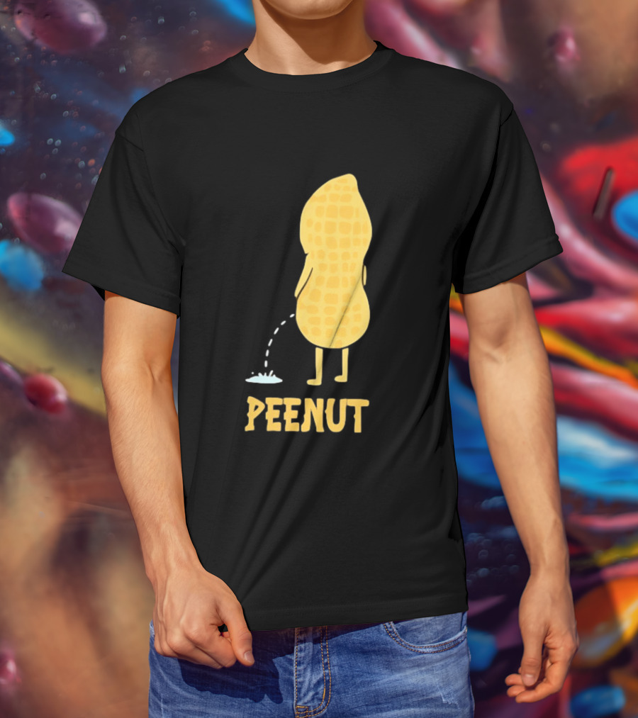 Peenut Funny Peanut Character With Humorous Twist T-Shirt