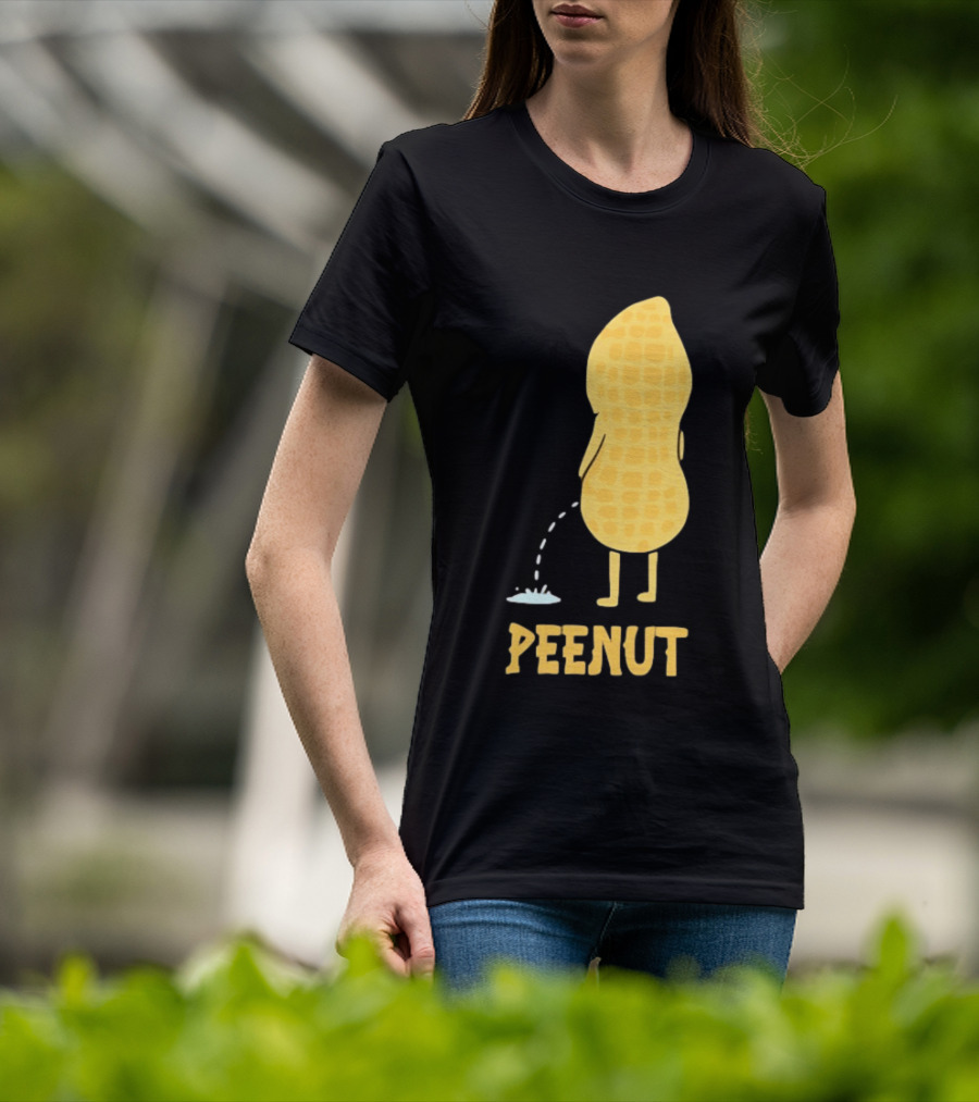 Peenut Funny Peanut Character With Humorous Twist T-Shirt