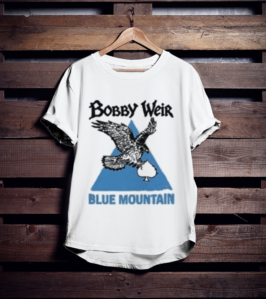 Bobby Weir Blue Mountain Eagle Spade Triangle T-Shirt