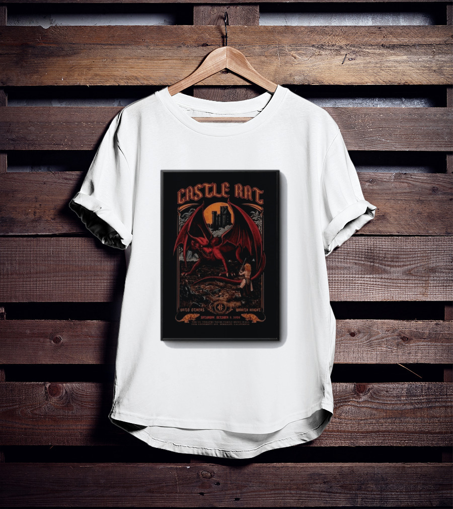 Castle Rat Unto Others Warth Knight Berkeley October 3 2026 T-Shirt