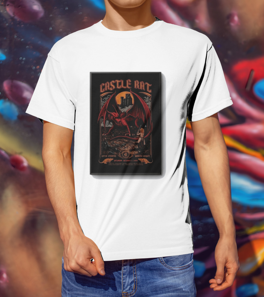 Castle Rat Unto Others Warth Knight Berkeley October 3 2026 T-Shirt