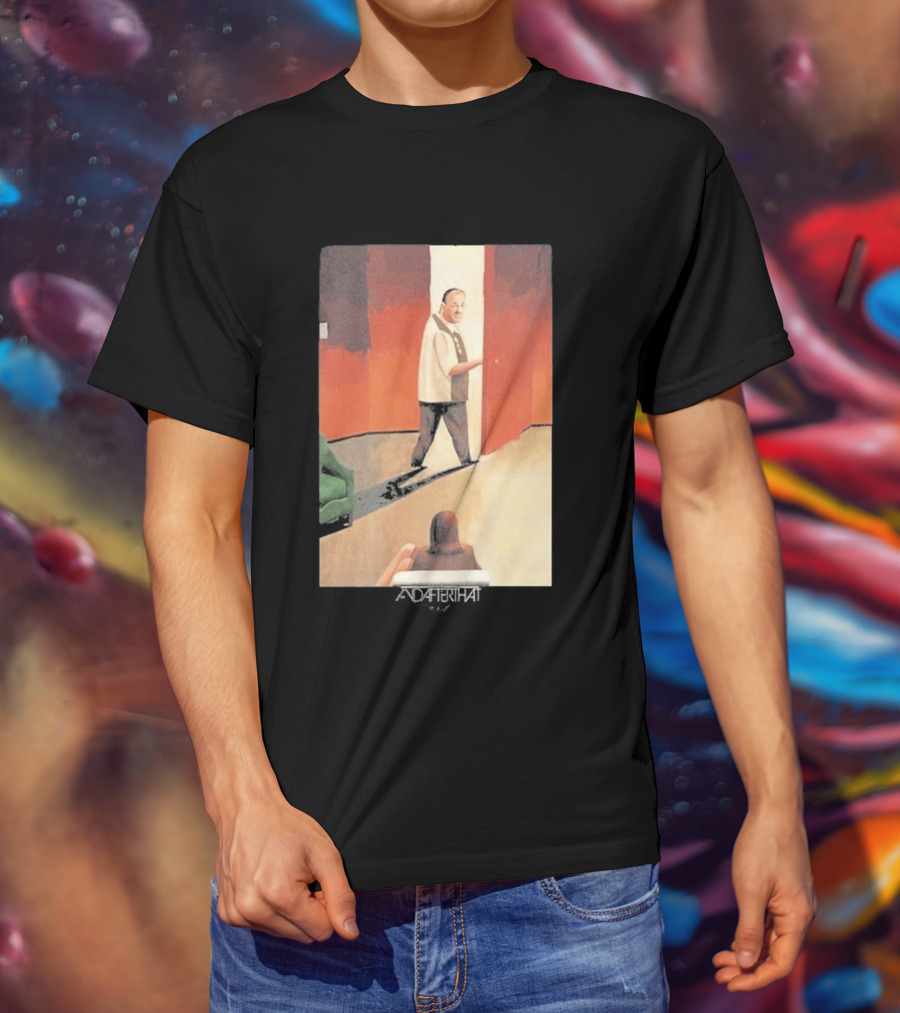 After That Therapy Scene Black Edge T-Shirt
