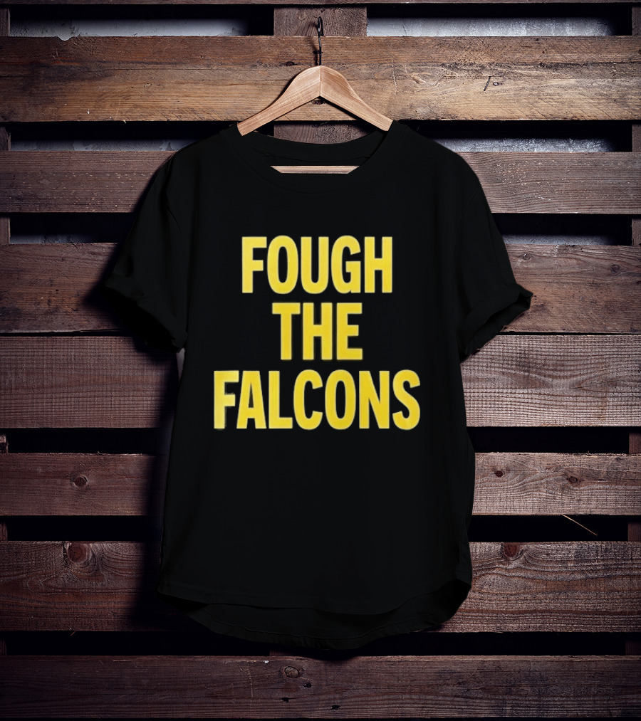 Atlanta Falcons Fough The Falcons Bold Yellow T-Shirt