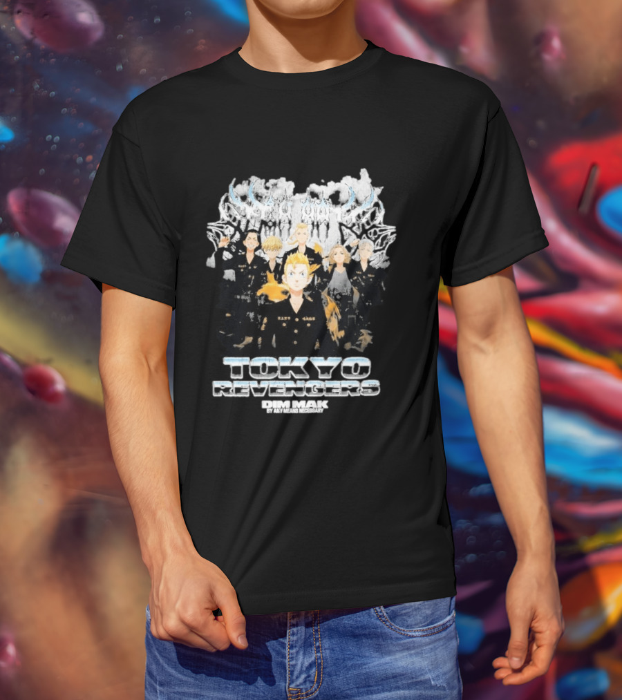 Tokyo Revengers Dim Mak Collection By Steve Aoki Collaboration T-Shirt
