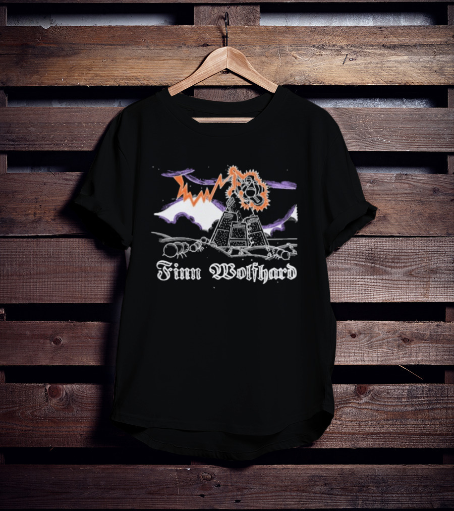 Finn Wolfhard Anthill Lightning Bear T-Shirt