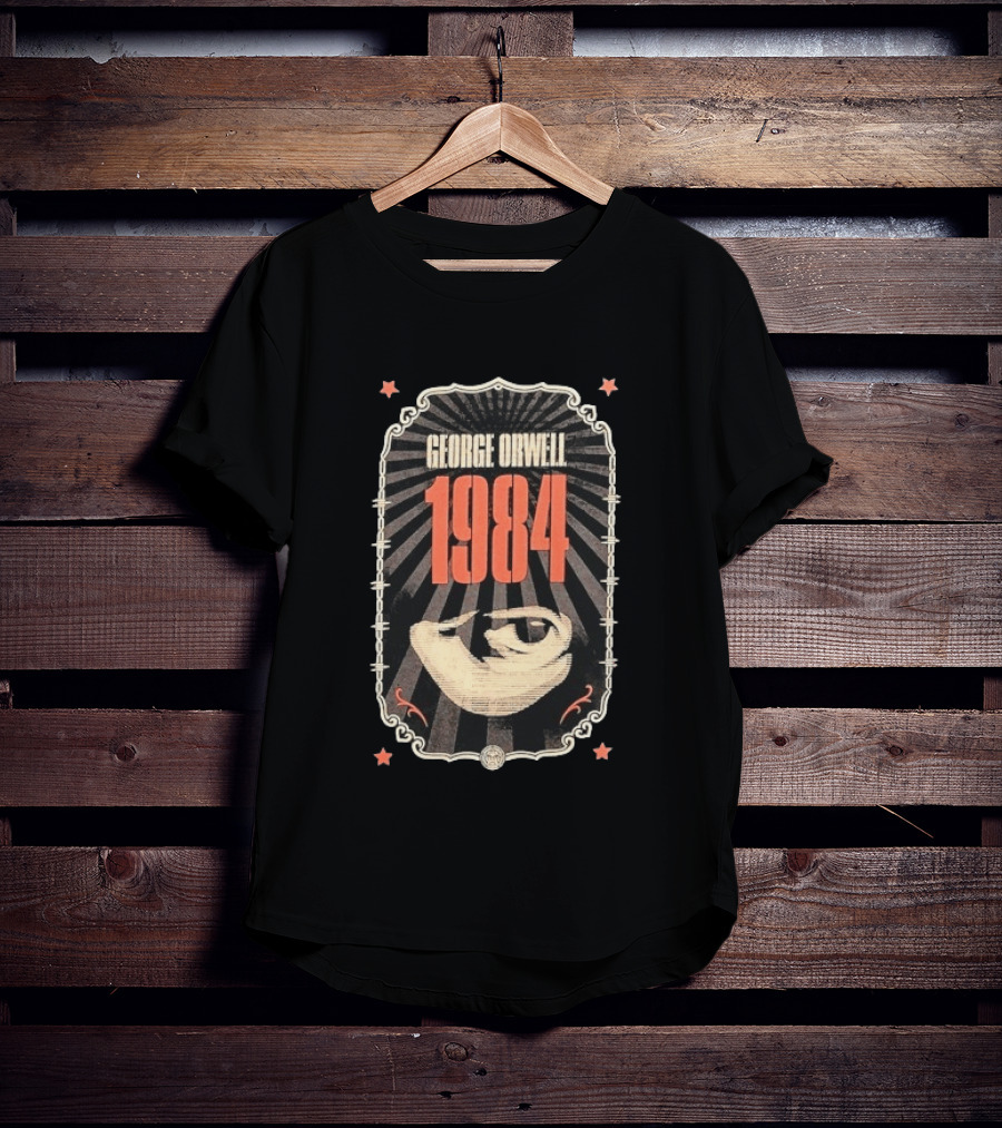 George Orwell 1984 Eye Obeying Authority T-Shirt