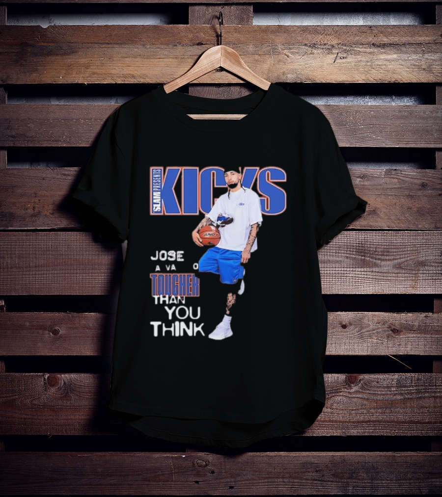 Slam Presents Kicks Jose Alvarado Tougher Than You Think New York Knicks T-Shirt