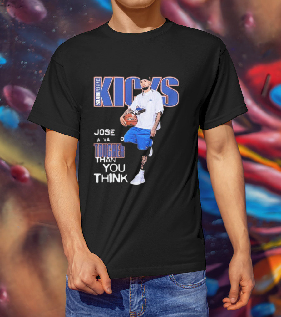 Slam Presents Kicks Jose Alvarado Tougher Than You Think New York Knicks T-Shirt
