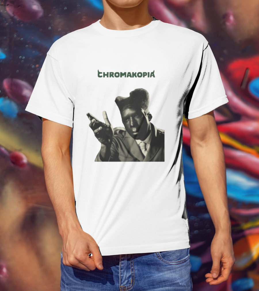Chromakopia Tyler The Creator Album Concept With Vintage Monochrome T-Shirt