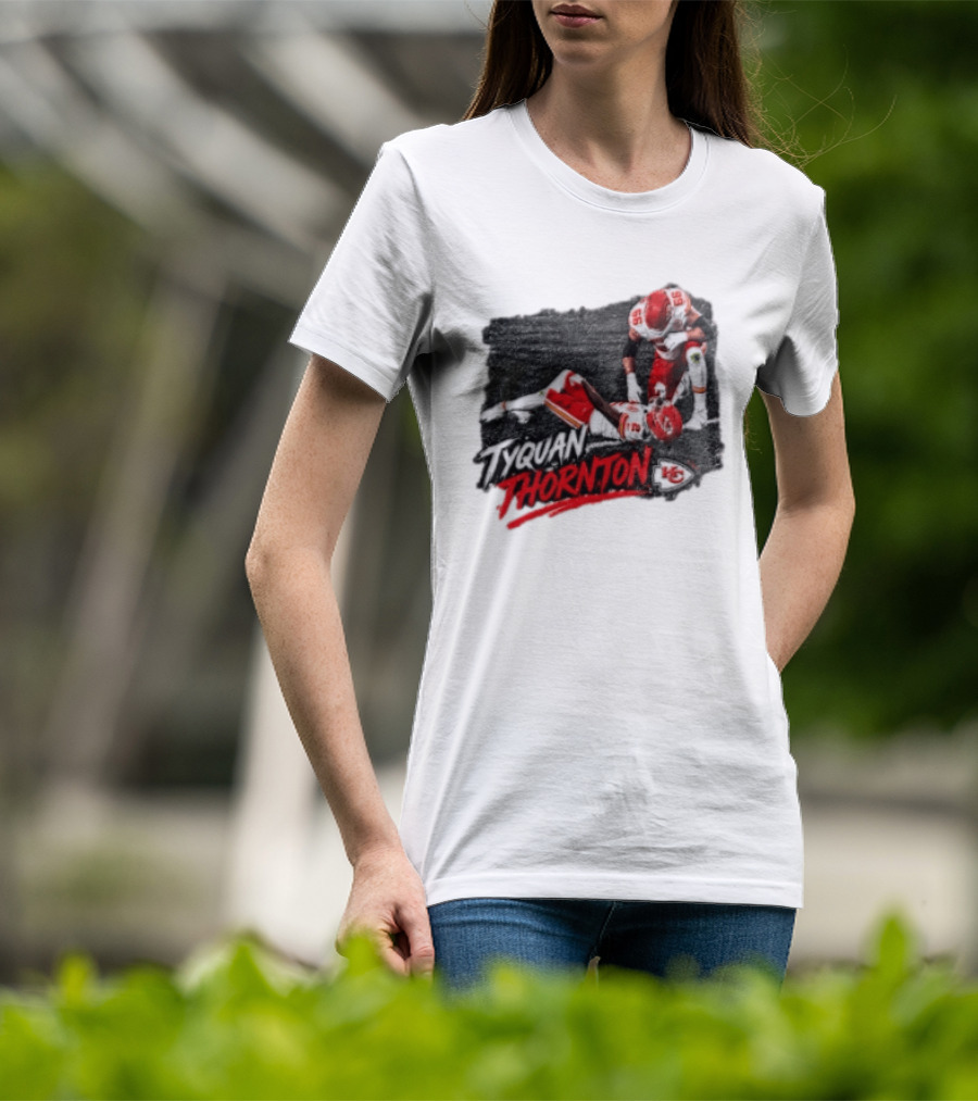 Tyquan Thornton Kansas City Chiefs Ankle Moment T-Shirt