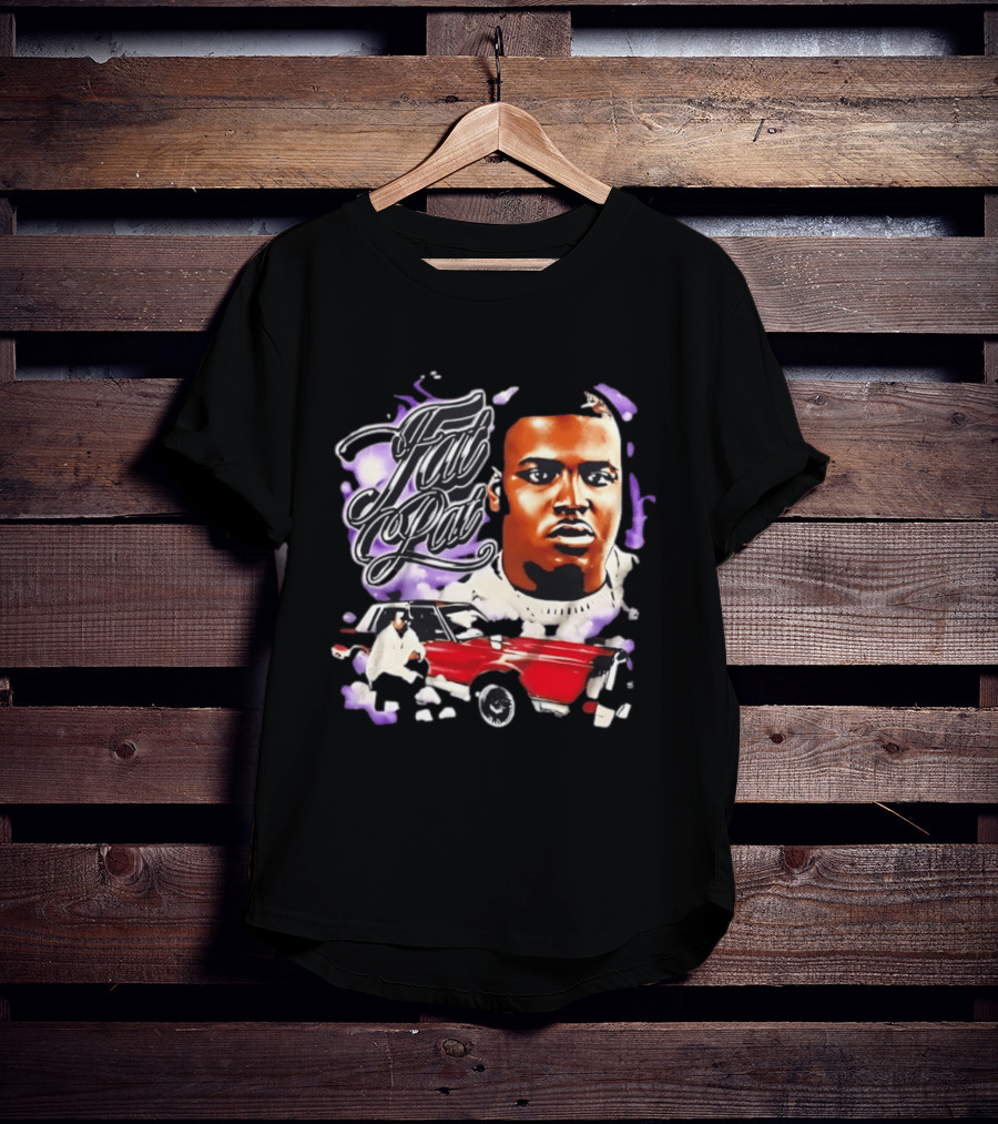 Fat Pat Houston Rapper Texas Screwed Up Click Red Car T-Shirt