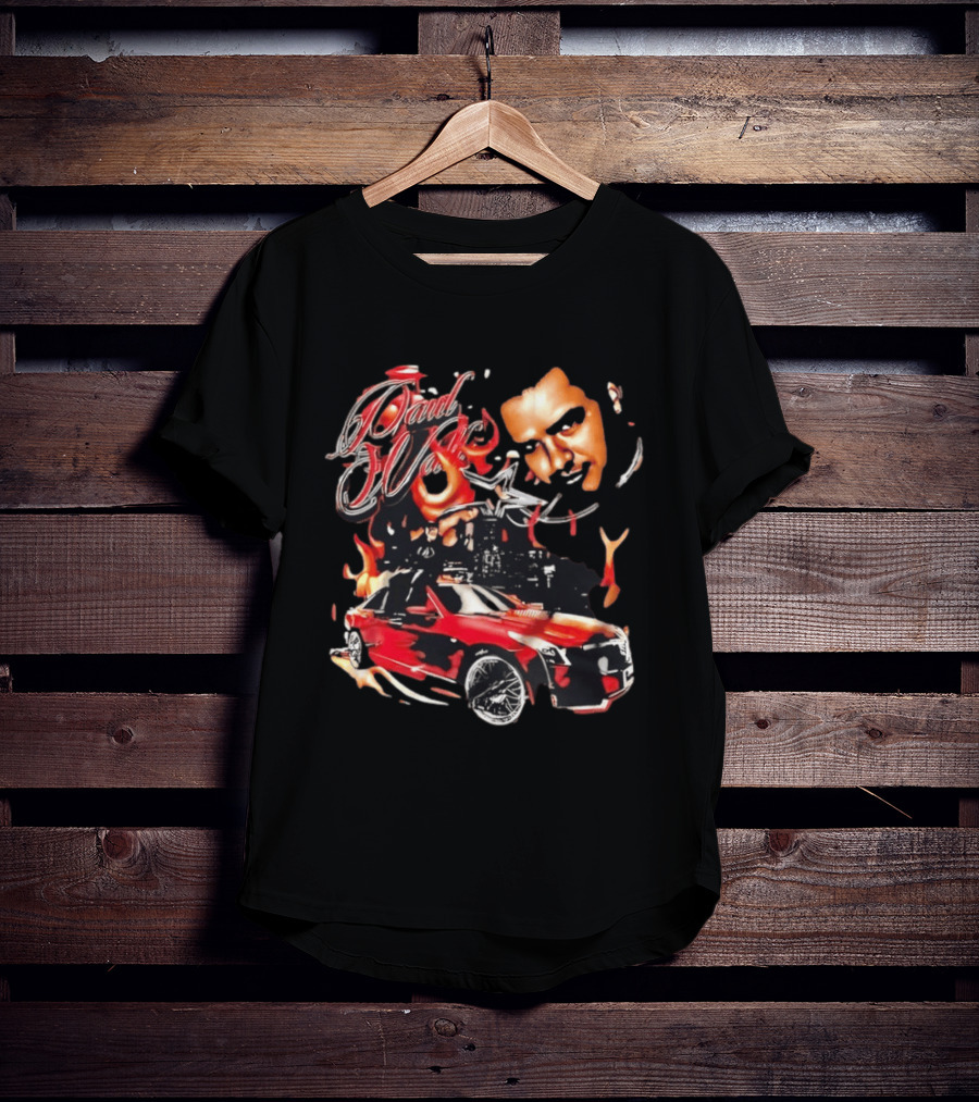 Houston Rap Texas Screwed Up Click DJ Screw 713 Paul Wall Car Flame T-Shirt