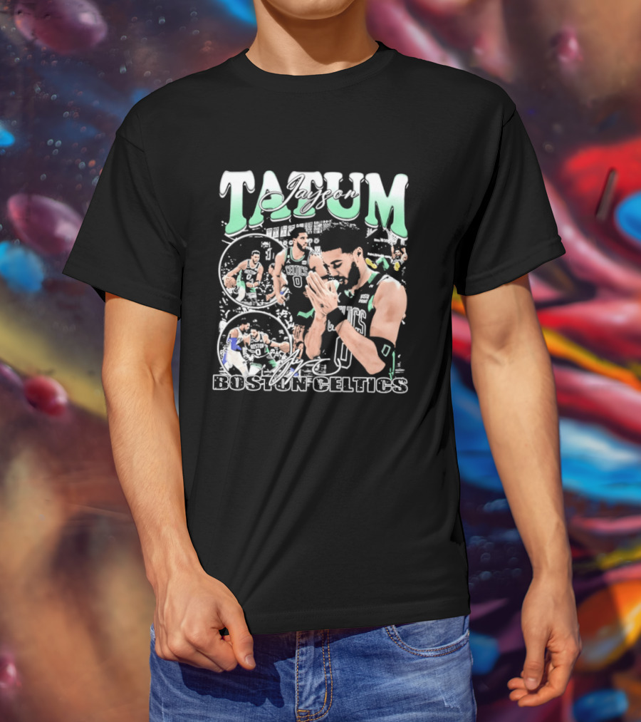 Tatum Boston Celtics 2026 Bootleg Vintage Aesthetic T-Shirt