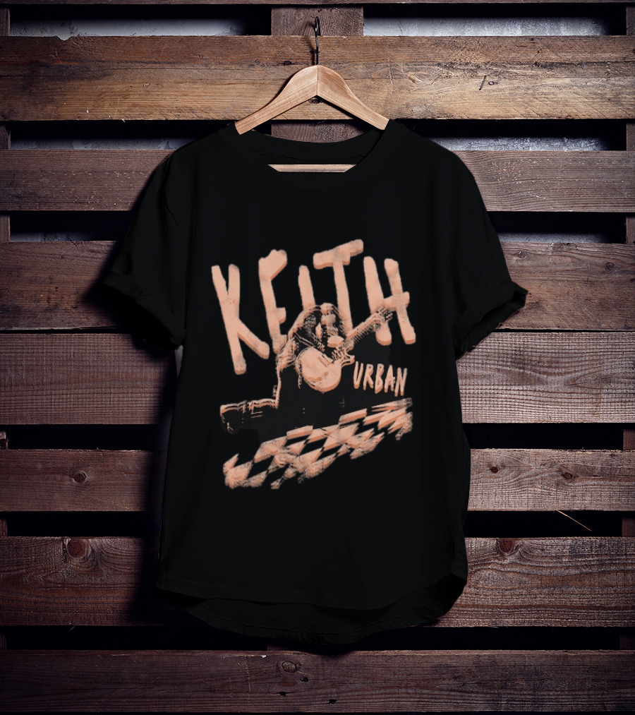 Keith Urban Checkered Guitarist T-Shirt