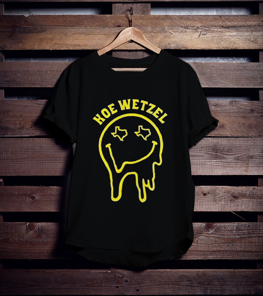 Koe Wetzel Drippy Smiley Star Eyes T-Shirt