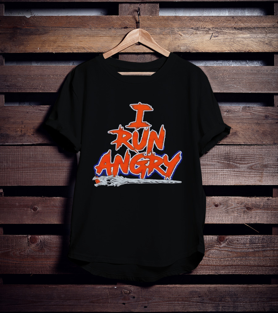 Kyle Monangai Chicago Bears I Run Angry 2026 T-Shirt