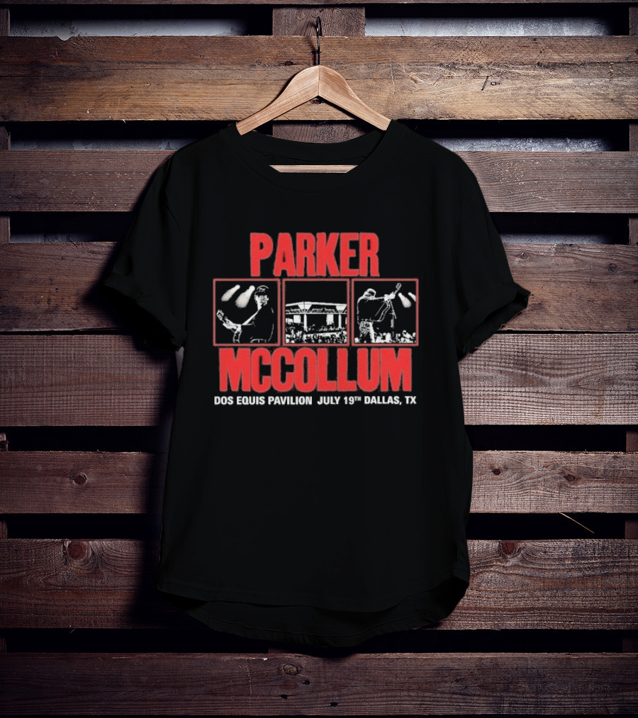 Parker McCollum Live Concert Dos Equis Pavilion Dallas TX July 19 2025 T-Shirt