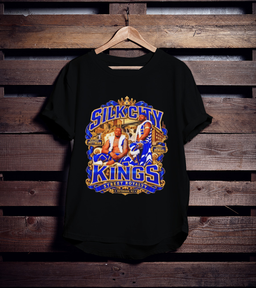 Silk City Kings Street Royalty Kenny Bengal Bulldog Pittman Paterson NJ T-Shirt