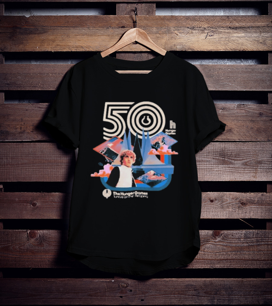 The Hunger Games Sunrise On The Reaping 50th Anniversary T-Shirt