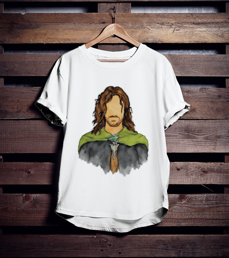 Deeds Will Not Be Less Valiant Because They Are Unpraised Ranger Cloak T-Shirt