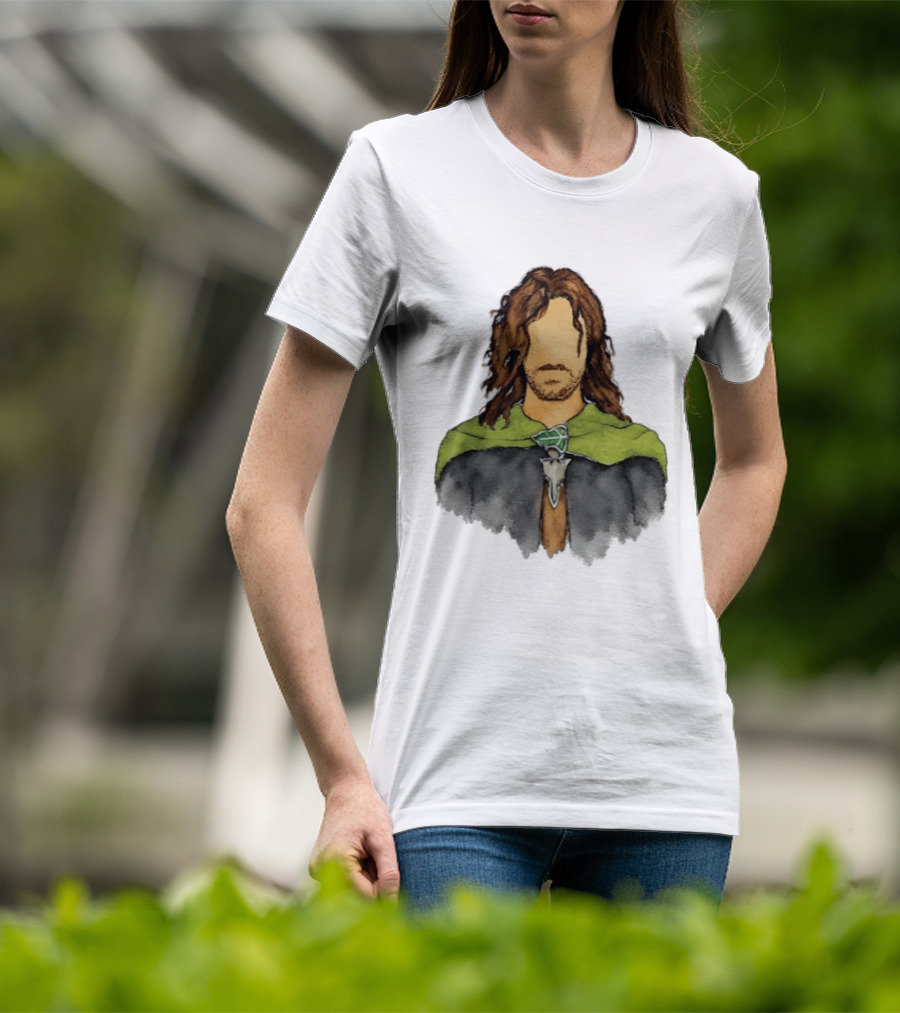 Deeds Will Not Be Less Valiant Because They Are Unpraised Ranger Cloak T-Shirt