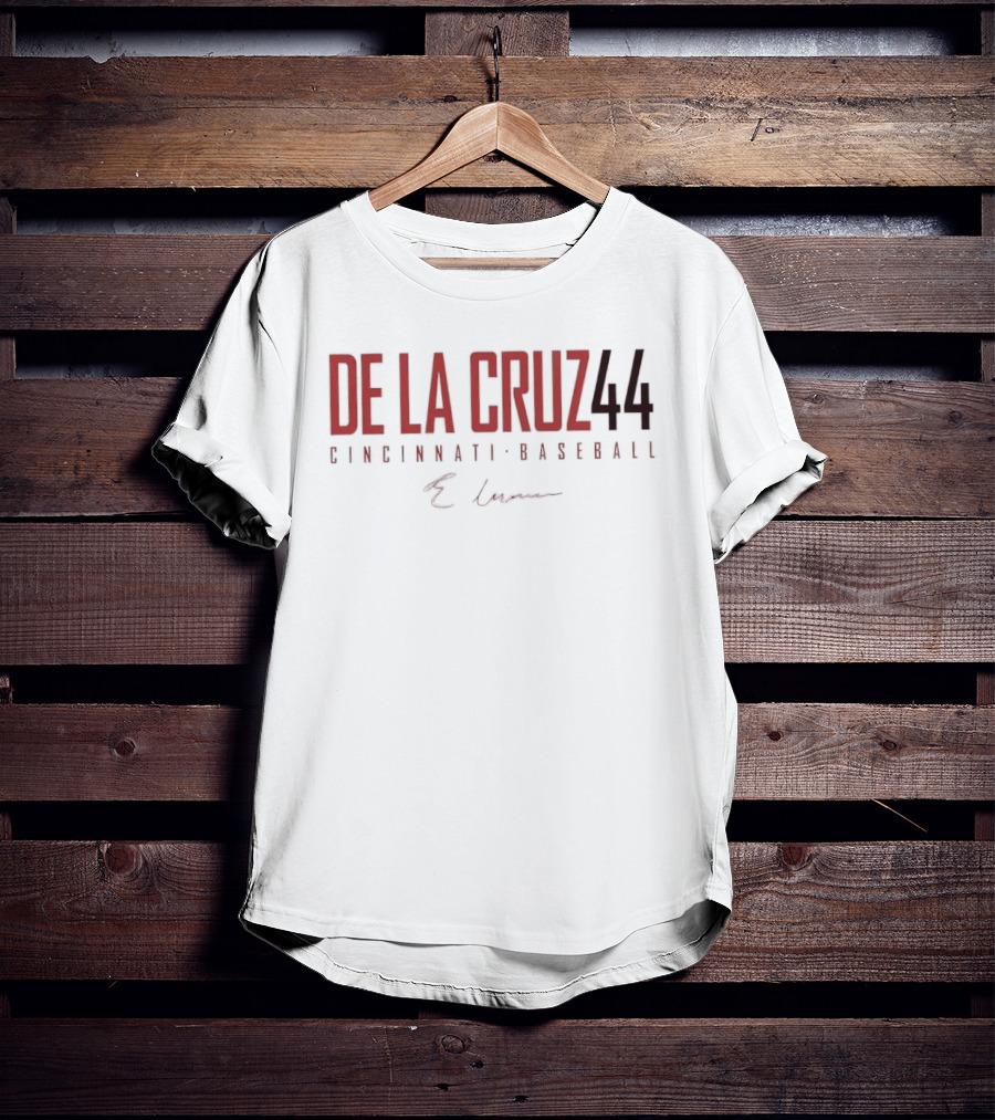 De La Cruz 44 Cincinnati Baseball Elly T-Shirt