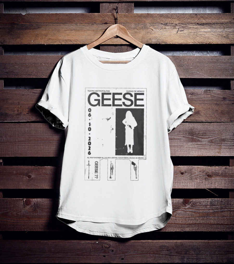 Teatro Metropolitan Mexico Geese Oct 6 2026 T-Shirt