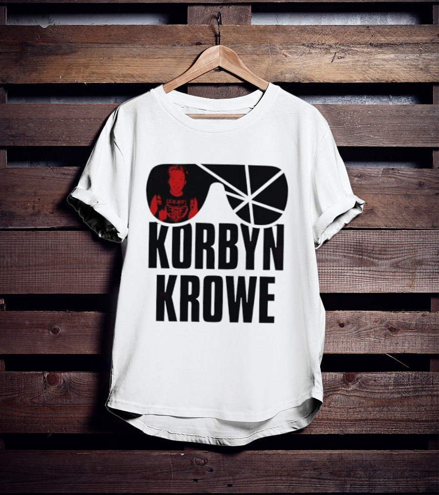 Korbyn Krowe Sunglasses 2026 Butterfly Tattoo T-Shirt
