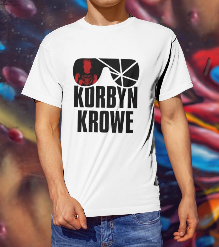 Korbyn Krowe Sunglasses 2026 Butterfly Tattoo T-Shirt