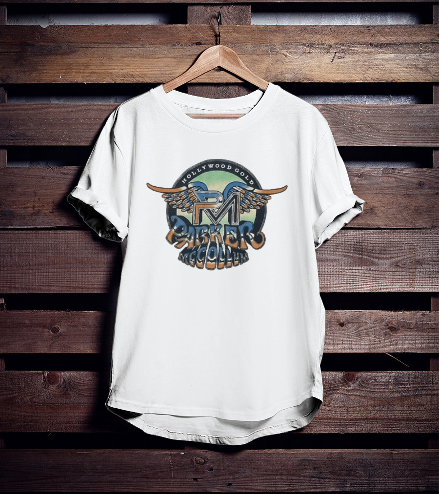 Parker McCollum Hollywood Gold PM Winged T-Shirt