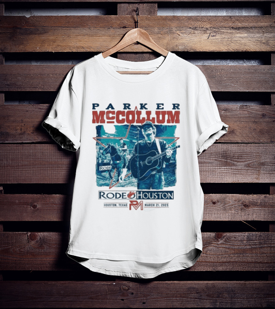 Parker McCollum Live At Rodeo Houston Texas March 21 2025 T-Shirt