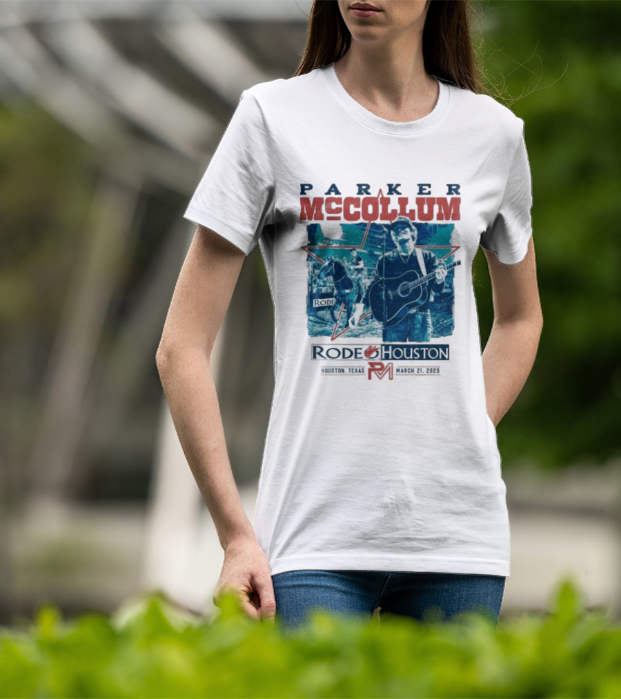 Parker McCollum Live At Rodeo Houston Texas March 21 2025 T-Shirt